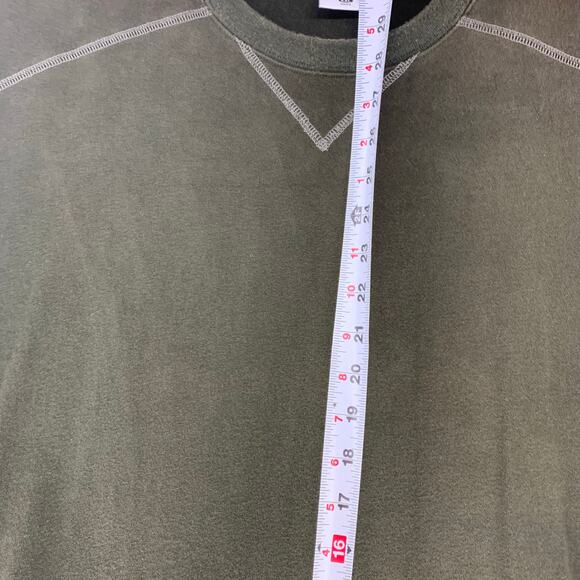 Columbia Mens Pullover Sweatshirt Dark Green Size XXL - Picture 4 of 15